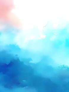 梦幻水彩渐变云雾背景