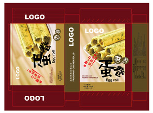 蛋卷包装盒