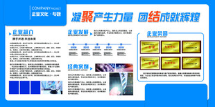 企业文化宣传栏