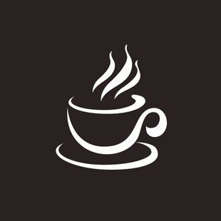 简约咖啡杯图标