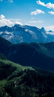 壮丽高山美景