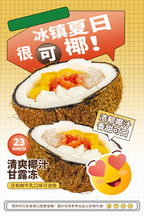 冰爽夏日椰香甜品