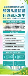 溺水知识展架