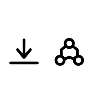 下载与分享图标