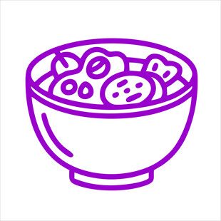一碗美味汤圆插画