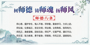 师德师风宣传海报
