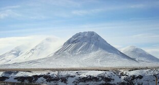 雪山壮丽风景