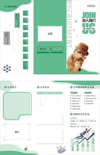 招聘三折页