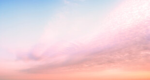梦幻天空晚霞美景