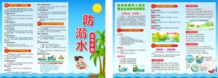 溺水安全知识宣传海报