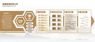 棕色系企业宣传册设计模板