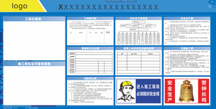 电气安全标识及图表展示