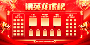 精英荣誉榜彰显卓越风采