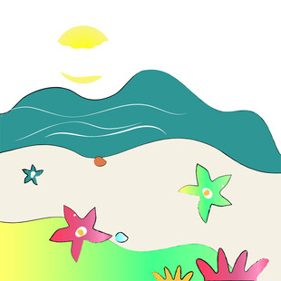 海底梦幻世界插画
