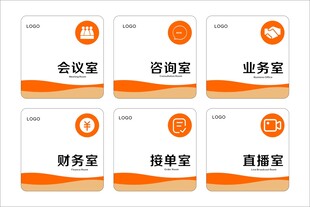 公司科室牌