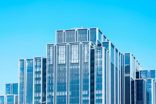 现代都市摩天大楼景观