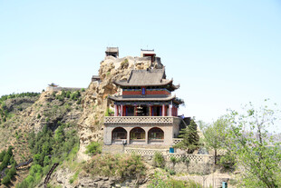 山上古建筑景观