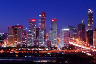 繁华都市夜景