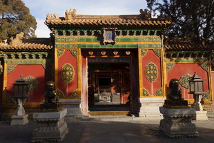 中式古典大门建筑景观