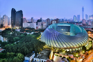 城市中的独特建筑景观