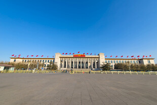 人民大会堂外观壮丽景象