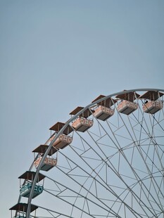 摩天轮近景