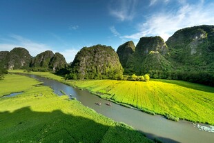 山水田园美景如画