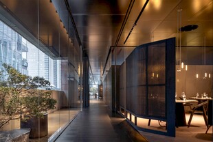 现代风格室内走廊空间