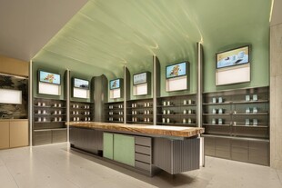 现代风格眼镜店室内展示