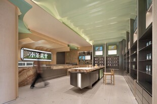 现代风格室内展示空间场景