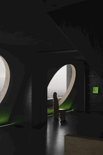 未来感科幻风格室内空间