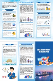 科技宣传折页展示