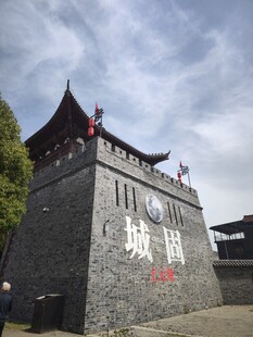 城固古城墙城楼