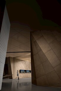 现代建筑内部空间场景
