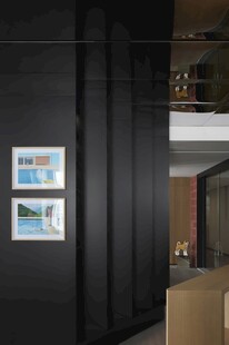 现代简约风室内墙面展示区