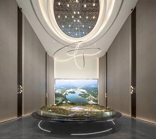 现代风格室内景观展示