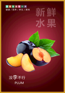 黑布林李子海报