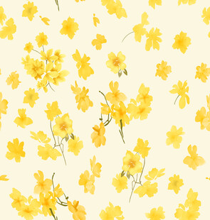 小碎花  黄花
