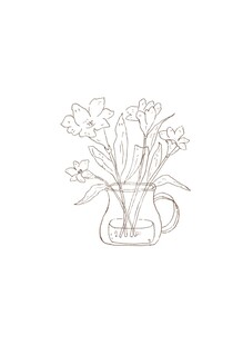 花束简笔画