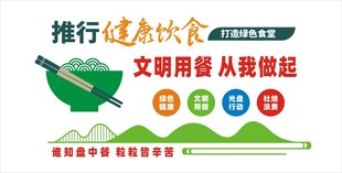 食堂文化墙