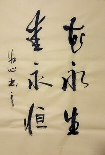 花永生 杨克东书法作品
