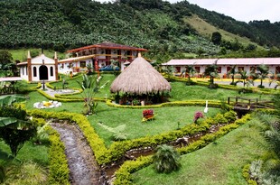 田园风度假庄园景观