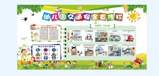 幼儿园交通安全宣传栏