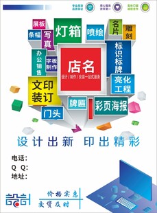 创意店铺招牌设计展示