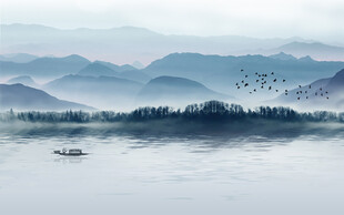 水墨山水