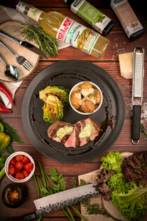 韩式烤肉美食场景展示