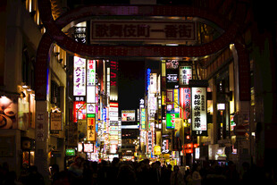 繁华都市夜景