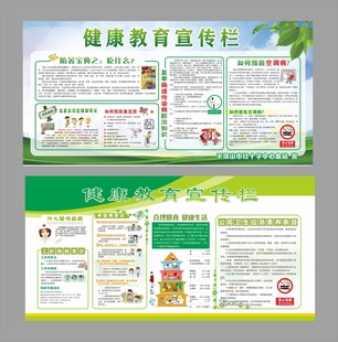 健康教育展板
