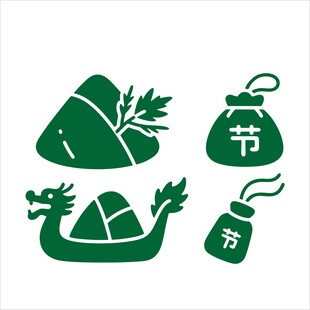 端午元素图标