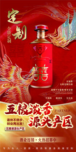 酒业招商海报